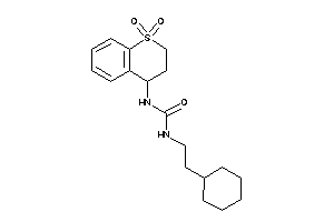 Image of 1-(2-cyclohexylethyl)-3-(1,1-diketo-3,4-dihydro-2H-thiochromen-4-yl)urea