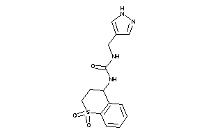 Image of 1-(1,1-diketo-3,4-dihydro-2H-thiochromen-4-yl)-3-(1H-pyrazol-4-ylmethyl)urea