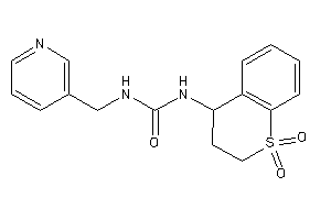 1-(1,1-diketo-3,4-dihydro-2H-thiochromen-4-yl)-3-(3-pyridylmethyl)urea
