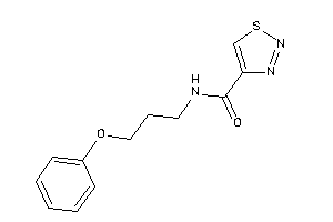 Image of N-(3-phenoxypropyl)thiadiazole-4-carboxamide