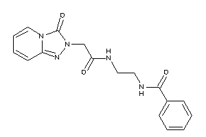 N-[2-[[2-(3-keto-[1,2,4]triazolo[4,3-a]pyridin-2-yl)acetyl]amino]ethyl]benzamide