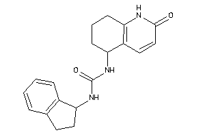 Image of 1-indan-1-yl-3-(2-keto-5,6,7,8-tetrahydro-1H-quinolin-5-yl)urea