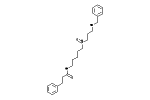 Image of N-[5-[3-(benzylamino)propylphosphonoyl]pentyl]-3-phenyl-propionamide