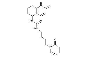Image of 1-[4-(2-keto-1-pyridyl)butyl]-3-(2-keto-5,6,7,8-tetrahydro-1H-quinolin-5-yl)urea