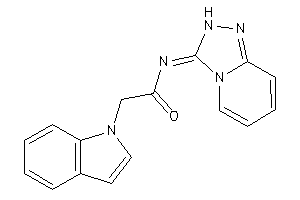 2-indol-1-yl-N-(2H-[1,2,4]triazolo[4,3-a]pyridin-3-ylidene)acetamide