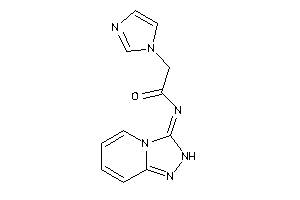 2-imidazol-1-yl-N-(2H-[1,2,4]triazolo[4,3-a]pyridin-3-ylidene)acetamide