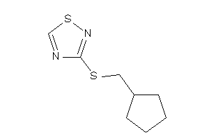 3-(cyclopentylmethylthio)-1,2,4-thiadiazole