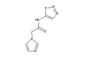 Image of 2-imidazol-1-yl-N-(thiadiazol-5-yl)acetamide
