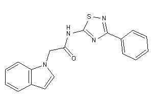 Image of 2-indol-1-yl-N-(3-phenyl-1,2,4-thiadiazol-5-yl)acetamide