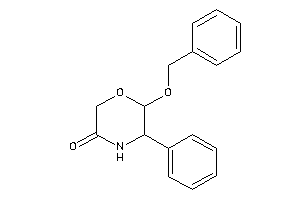 6-benzoxy-5-phenyl-morpholin-3-one