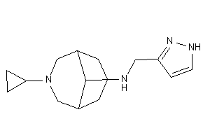 Image of (3-cyclopropyl-3-azabicyclo[3.3.1]nonan-9-yl)-(1H-pyrazol-3-ylmethyl)amine