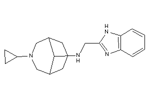 1H-benzimidazol-2-ylmethyl-(3-cyclopropyl-3-azabicyclo[3.3.1]nonan-9-yl)amine