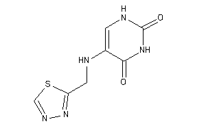 Image of 5-(1,3,4-thiadiazol-2-ylmethylamino)uracil