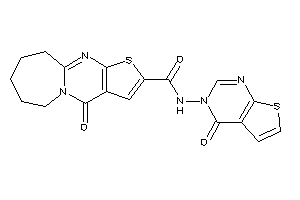 Keto-N-(4-ketothieno[2,3-d]pyrimidin-3-yl)BLAHcarboxamide