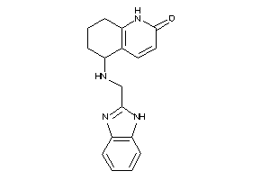 5-(1H-benzimidazol-2-ylmethylamino)-5,6,7,8-tetrahydro-1H-quinolin-2-one