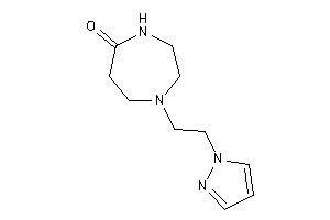 1-(2-pyrazol-1-ylethyl)-1,4-diazepan-5-one