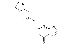 2-pyrrol-1-ylacetic Acid (5-ketothiazolo[3,2-a]pyrimidin-7-yl)methyl Ester