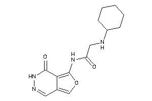 Image of 2-(cyclohexylamino)-N-(4-keto-3H-furo[3,4-d]pyridazin-5-yl)acetamide