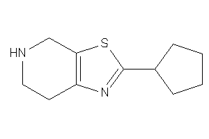 Image of 2-cyclopentyl-4,5,6,7-tetrahydrothiazolo[5,4-c]pyridine