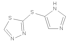Image of 2-(1H-imidazol-5-ylthio)-1,3,4-thiadiazole