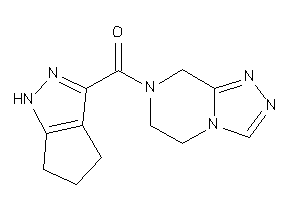 Image of 6,8-dihydro-5H-[1,2,4]triazolo[4,3-a]pyrazin-7-yl(1,4,5,6-tetrahydrocyclopenta[c]pyrazol-3-yl)methanone