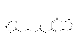 Image of 3-(1,2,4-oxadiazol-5-yl)propyl-(thieno[2,3-b]pyridin-5-ylmethyl)amine