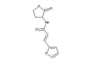 N-(2-ketotetrahydrofuran-3-yl)-3-(2-thienyl)acrylamide
