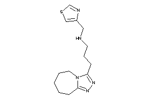 3-(6,7,8,9-tetrahydro-5H-[1,2,4]triazolo[4,3-a]azepin-3-yl)propyl-(thiazol-4-ylmethyl)amine