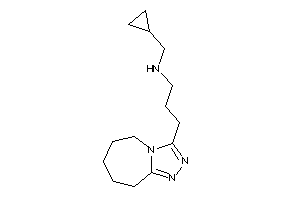Image of Cyclopropylmethyl-[3-(6,7,8,9-tetrahydro-5H-[1,2,4]triazolo[4,3-a]azepin-3-yl)propyl]amine