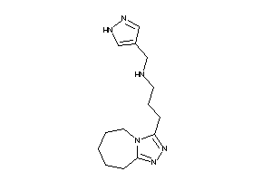 Image of 1H-pyrazol-4-ylmethyl-[3-(6,7,8,9-tetrahydro-5H-[1,2,4]triazolo[4,3-a]azepin-3-yl)propyl]amine