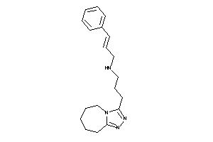 Image of Cinnamyl-[3-(6,7,8,9-tetrahydro-5H-[1,2,4]triazolo[4,3-a]azepin-3-yl)propyl]amine