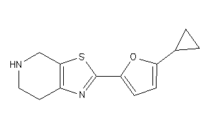 Image of 2-(5-cyclopropyl-2-furyl)-4,5,6,7-tetrahydrothiazolo[5,4-c]pyridine