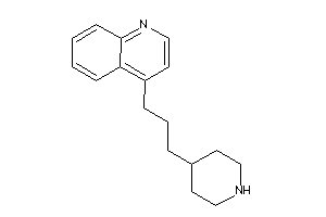 Image of 4-[3-(4-piperidyl)propyl]quinoline