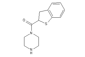2,3-dihydrobenzothiophen-2-yl(piperazino)methanone