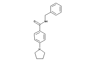 N-benzyl-4-pyrrolidino-benzamide