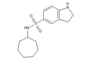 N-cycloheptylindoline-5-sulfonamide