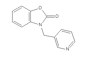 3-(3-pyridylmethyl)-1,3-benzoxazol-2-one