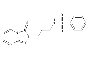 Image of N-[3-(3-keto-[1,2,4]triazolo[4,3-a]pyridin-2-yl)propyl]benzenesulfonamide