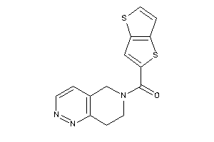 7,8-dihydro-5H-pyrido[4,3-c]pyridazin-6-yl(thieno[3,2-b]thiophen-2-yl)methanone