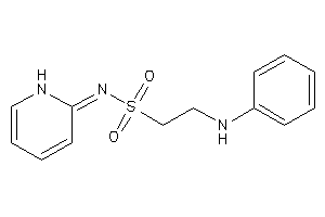 2-anilino-N-(1H-pyridin-2-ylidene)ethanesulfonamide