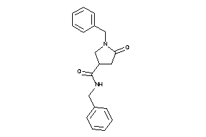 N,1-dibenzyl-5-keto-pyrrolidine-3-carboxamide
