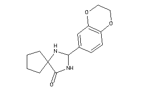 2-(2,3-dihydro-1,4-benzodioxin-6-yl)-1,3-diazaspiro[4.4]nonan-4-one