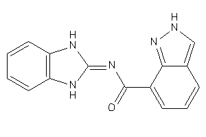 Image of N-(1,3-dihydrobenzimidazol-2-ylidene)-2H-indazole-7-carboxamide