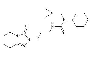 1-cyclohexyl-1-(cyclopropylmethyl)-3-[3-(3-keto-5,6,7,8-tetrahydro-[1,2,4]triazolo[4,3-a]pyridin-2-yl)propyl]urea