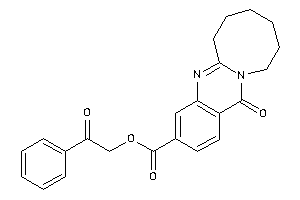 13-keto-6,7,8,9,10,11-hexahydroazocino[2,1-b]quinazoline-3-carboxylic Acid Phenacyl Ester