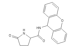 Image of 5-keto-N-(9H-xanthen-9-yl)pyrrolidine-2-carboxamide