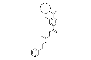 13-keto-6,7,8,9,10,11-hexahydroazocino[2,1-b]quinazoline-3-carboxylic Acid [2-keto-2-(phenethylamino)ethyl] Ester