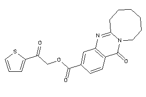 13-keto-6,7,8,9,10,11-hexahydroazocino[2,1-b]quinazoline-3-carboxylic Acid [2-keto-2-(2-thienyl)ethyl] Ester