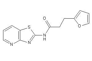 Image of 3-(2-furyl)-N-thiazolo[4,5-b]pyridin-2-yl-propionamide