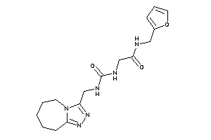 N-(2-furfuryl)-2-(6,7,8,9-tetrahydro-5H-[1,2,4]triazolo[4,3-a]azepin-3-ylmethylcarbamoylamino)acetamide